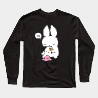 Ice Cream Fail Bunny Long Sleeve T-Shirt